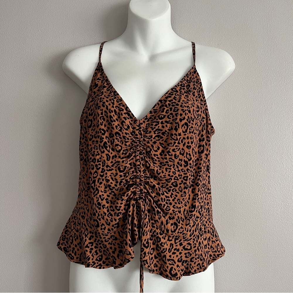 H&M | LEOPARD BLOUSE